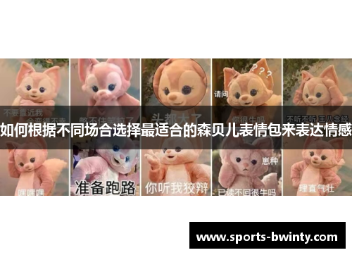 如何根据不同场合选择最适合的森贝儿表情包来表达情感