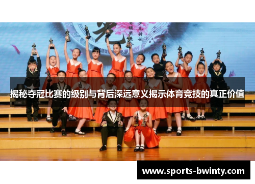 揭秘夺冠比赛的级别与背后深远意义揭示体育竞技的真正价值